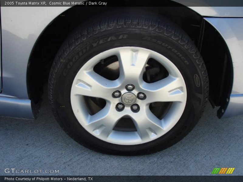 Cosmic Blue Metallic / Dark Gray 2005 Toyota Matrix XR