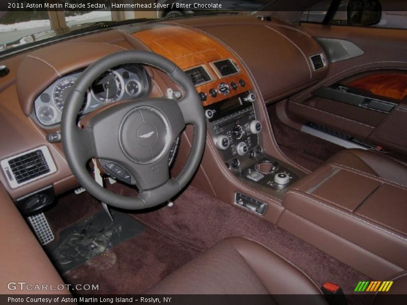 Bitter Chocolate Interior - 2011 Rapide Sedan 