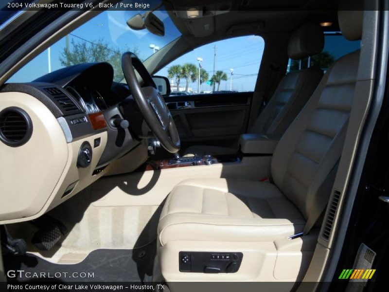 Black / Pure Beige 2004 Volkswagen Touareg V6