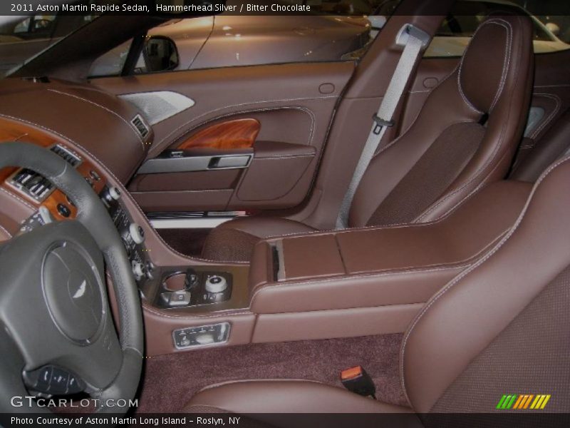  2011 Rapide Sedan Bitter Chocolate Interior