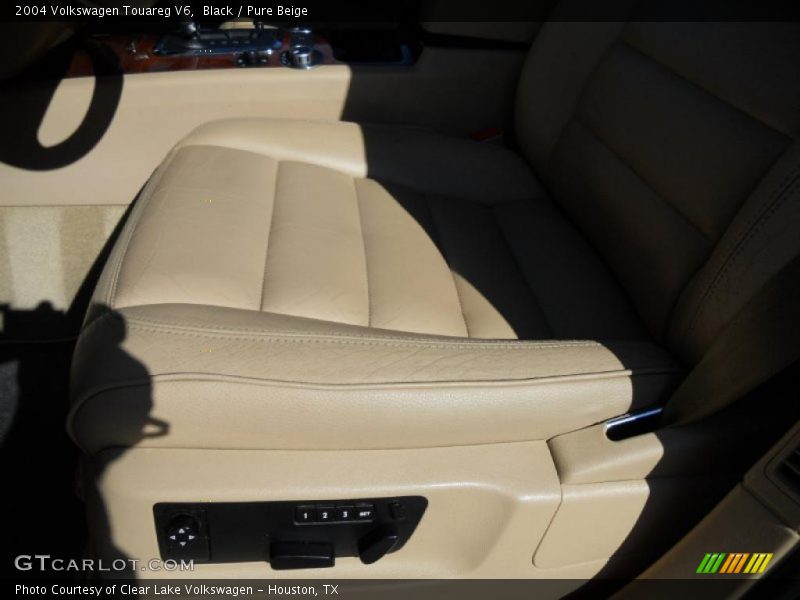 Black / Pure Beige 2004 Volkswagen Touareg V6