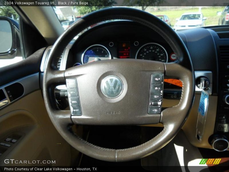 Black / Pure Beige 2004 Volkswagen Touareg V6