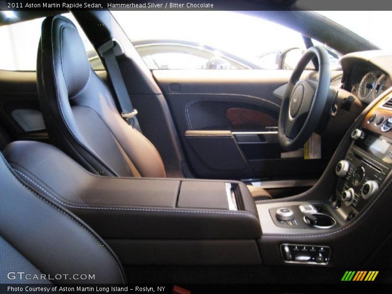  2011 Rapide Sedan Bitter Chocolate Interior