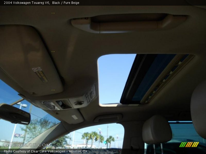 Black / Pure Beige 2004 Volkswagen Touareg V6