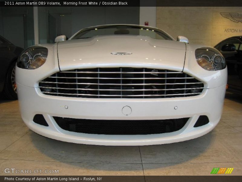Morning Frost White / Obsidian Black 2011 Aston Martin DB9 Volante