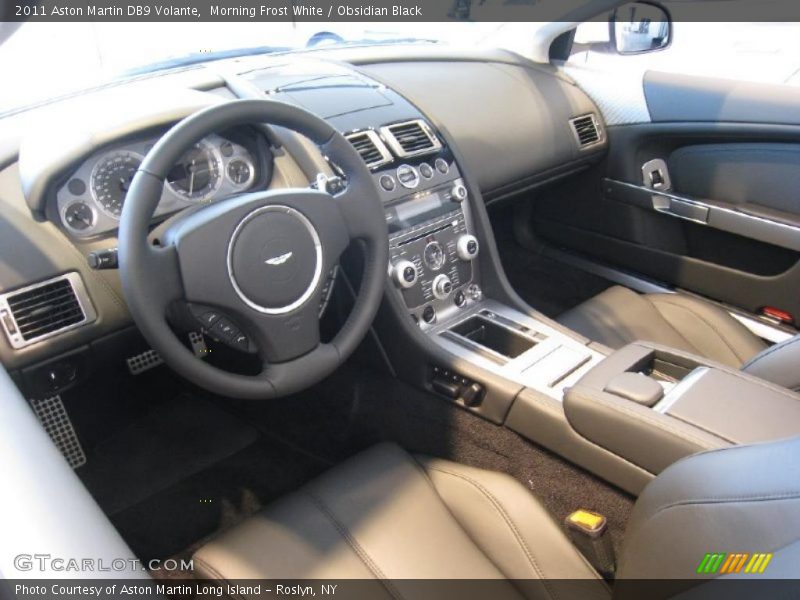 Obsidian Black Interior - 2011 DB9 Volante 