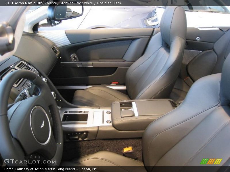  2011 DB9 Volante Obsidian Black Interior