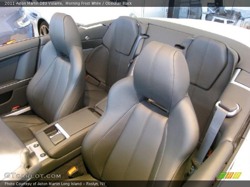 2011 DB9 Volante Obsidian Black Interior