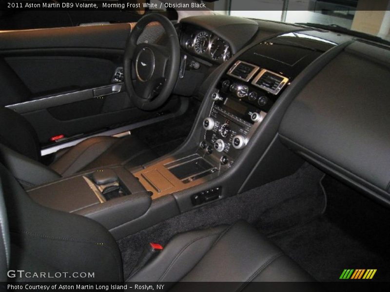  2011 DB9 Volante Obsidian Black Interior