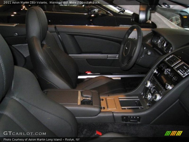  2011 DB9 Volante Obsidian Black Interior