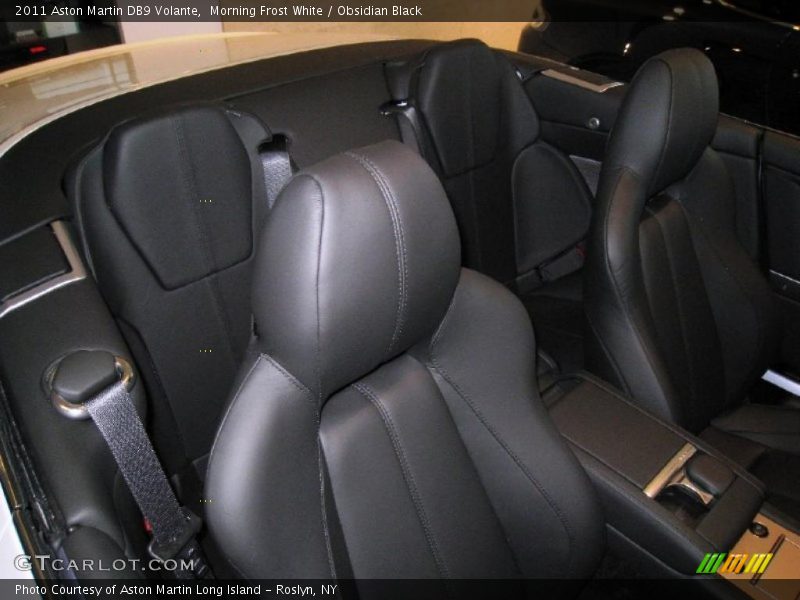  2011 DB9 Volante Obsidian Black Interior