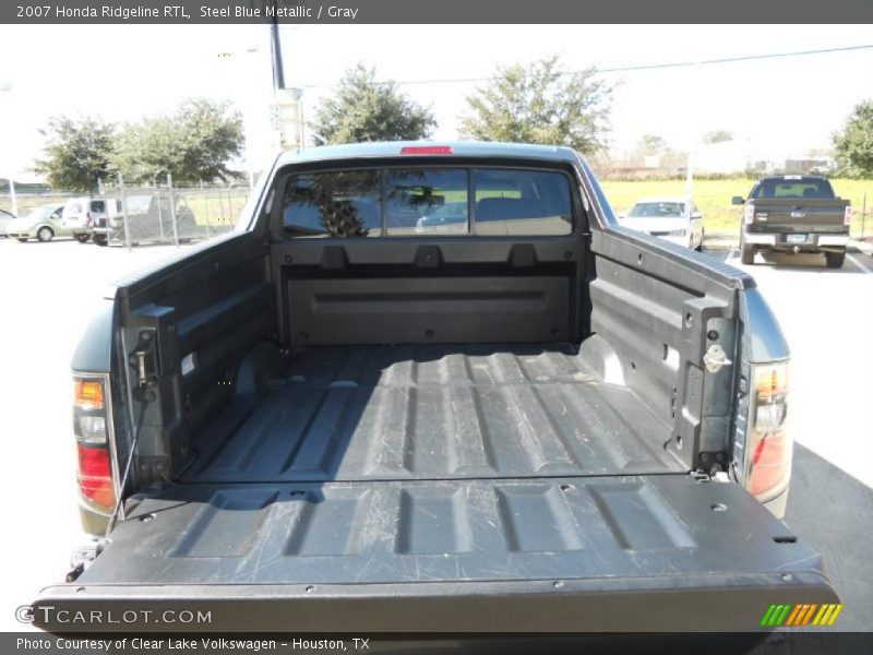 Steel Blue Metallic / Gray 2007 Honda Ridgeline RTL