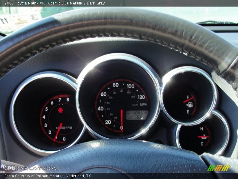 Cosmic Blue Metallic / Dark Gray 2005 Toyota Matrix XR