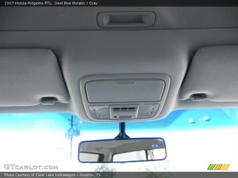 Steel Blue Metallic / Gray 2007 Honda Ridgeline RTL