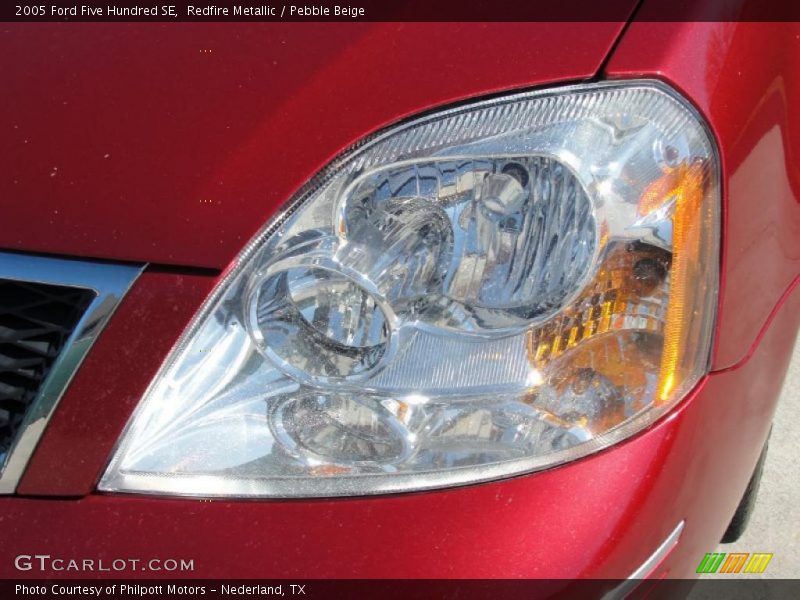 Redfire Metallic / Pebble Beige 2005 Ford Five Hundred SE