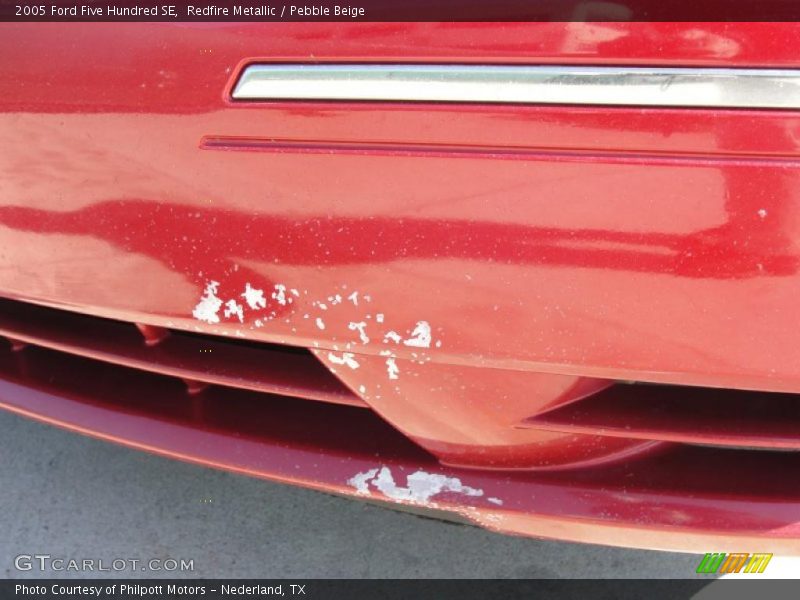 Redfire Metallic / Pebble Beige 2005 Ford Five Hundred SE