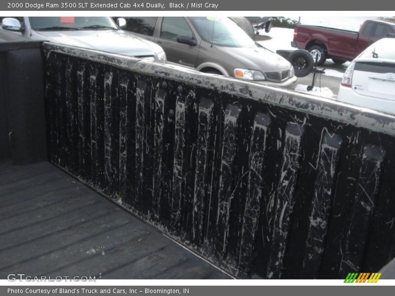 Black / Mist Gray 2000 Dodge Ram 3500 SLT Extended Cab 4x4 Dually
