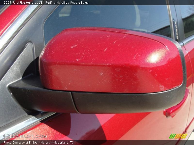 Redfire Metallic / Pebble Beige 2005 Ford Five Hundred SE