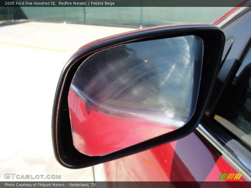 Redfire Metallic / Pebble Beige 2005 Ford Five Hundred SE