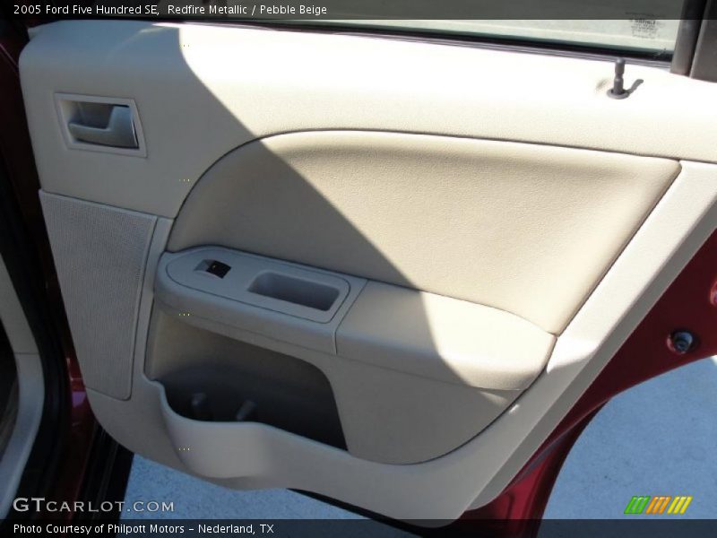 Redfire Metallic / Pebble Beige 2005 Ford Five Hundred SE