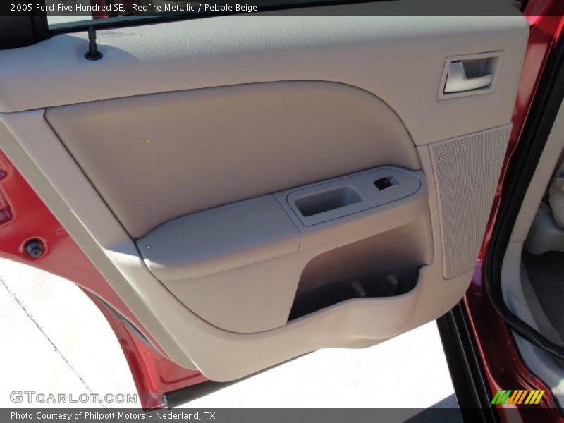 Redfire Metallic / Pebble Beige 2005 Ford Five Hundred SE
