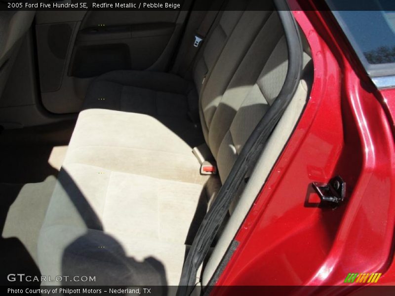 Redfire Metallic / Pebble Beige 2005 Ford Five Hundred SE