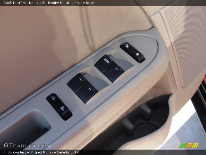 Redfire Metallic / Pebble Beige 2005 Ford Five Hundred SE