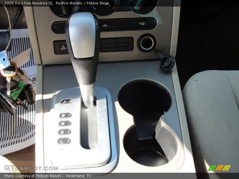 Redfire Metallic / Pebble Beige 2005 Ford Five Hundred SE