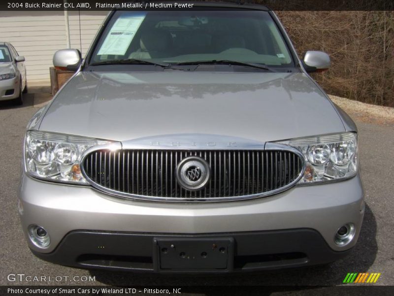 Platinum Metallic / Medium Pewter 2004 Buick Rainier CXL AWD