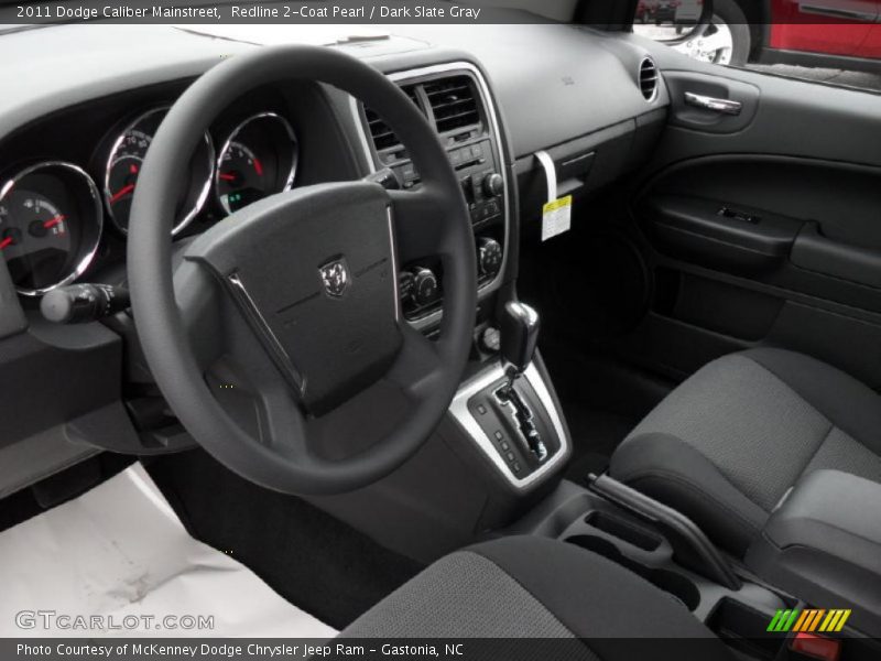 Dark Slate Gray Interior - 2011 Caliber Mainstreet 