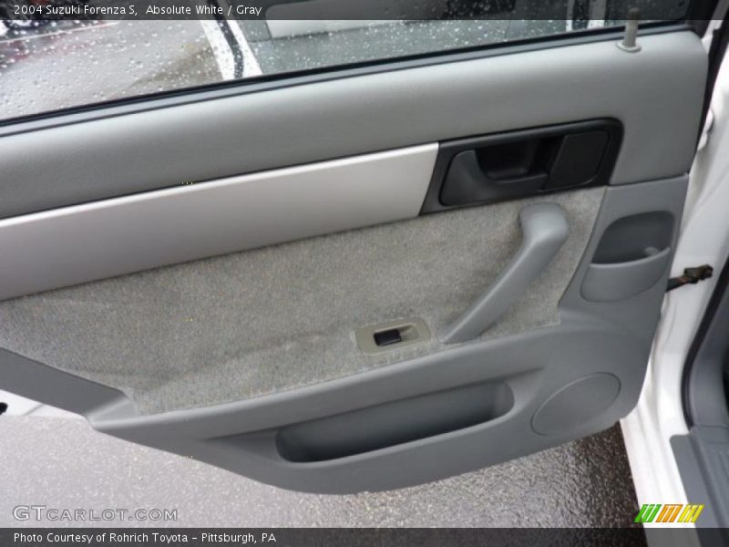 Absolute White / Gray 2004 Suzuki Forenza S