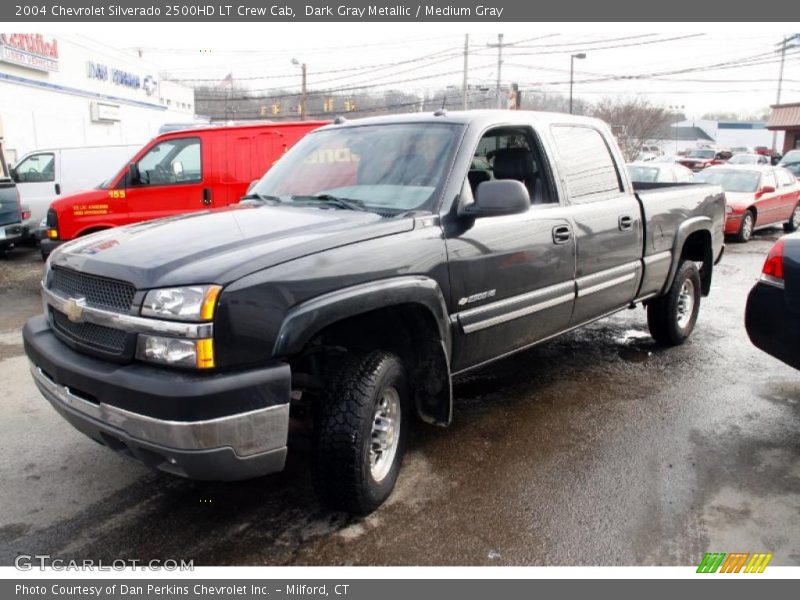 Dark Gray Metallic / Medium Gray 2004 Chevrolet Silverado 2500HD LT Crew Cab