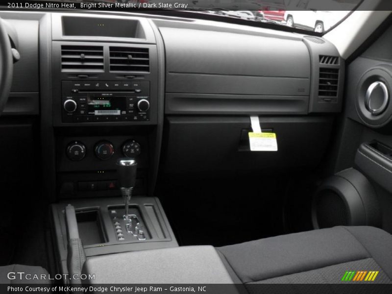 Bright Silver Metallic / Dark Slate Gray 2011 Dodge Nitro Heat