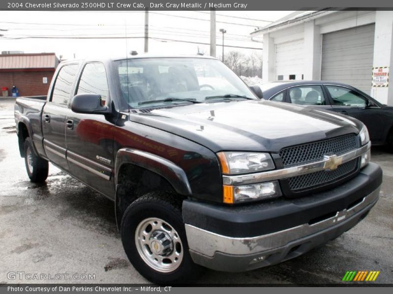 Dark Gray Metallic / Medium Gray 2004 Chevrolet Silverado 2500HD LT Crew Cab