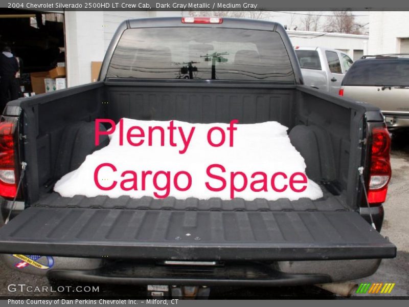 Dark Gray Metallic / Medium Gray 2004 Chevrolet Silverado 2500HD LT Crew Cab