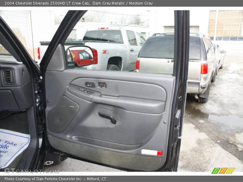 Dark Gray Metallic / Medium Gray 2004 Chevrolet Silverado 2500HD LT Crew Cab