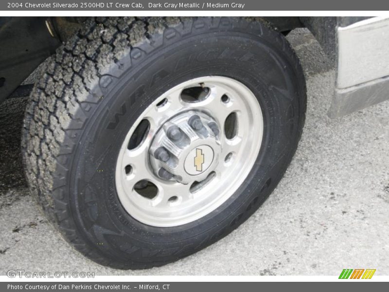 Dark Gray Metallic / Medium Gray 2004 Chevrolet Silverado 2500HD LT Crew Cab