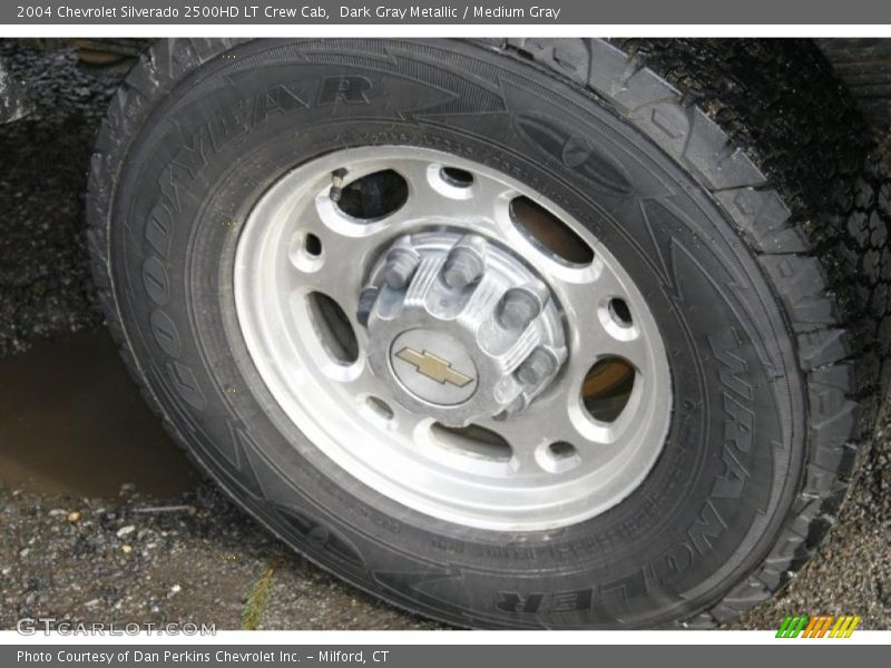 Dark Gray Metallic / Medium Gray 2004 Chevrolet Silverado 2500HD LT Crew Cab