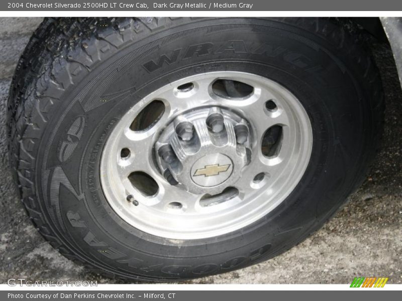 Dark Gray Metallic / Medium Gray 2004 Chevrolet Silverado 2500HD LT Crew Cab