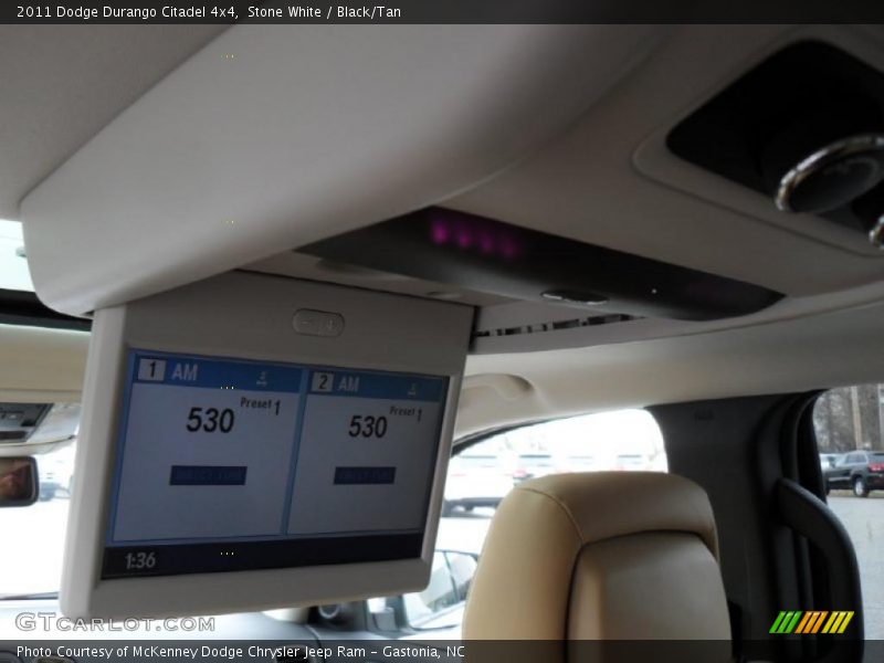 Stone White / Black/Tan 2011 Dodge Durango Citadel 4x4