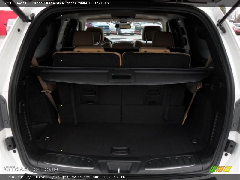 Stone White / Black/Tan 2011 Dodge Durango Citadel 4x4