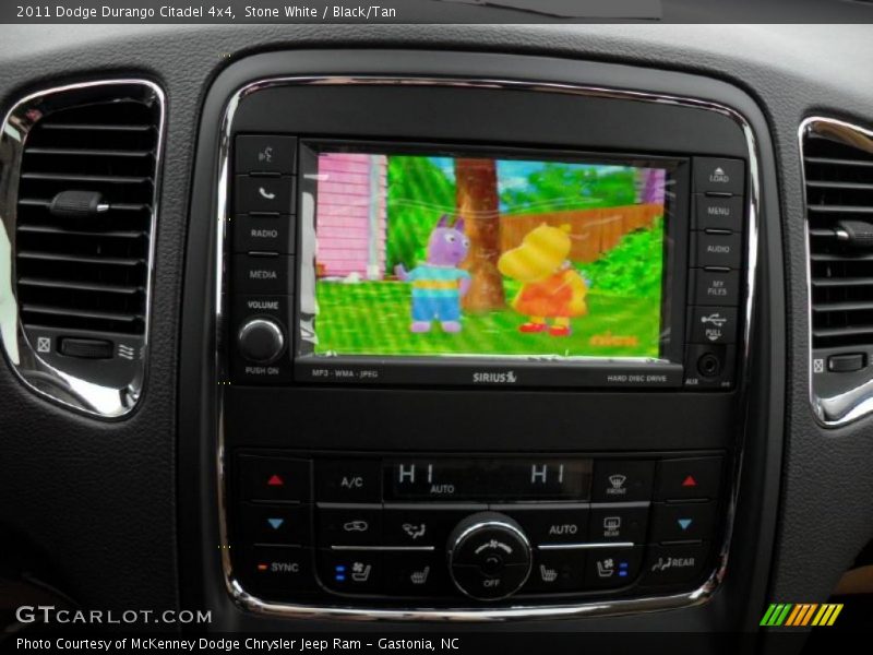 Stone White / Black/Tan 2011 Dodge Durango Citadel 4x4