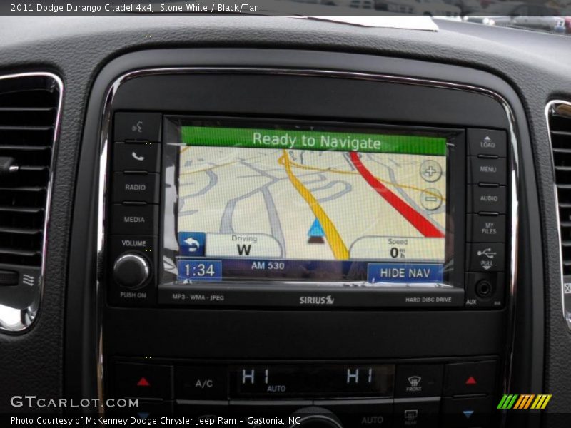 Navigation of 2011 Durango Citadel 4x4
