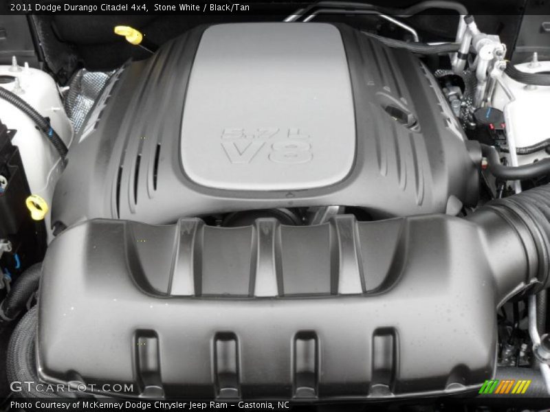 2011 Durango Citadel 4x4 Engine - 5.7 Liter HEMI OHV 16-Valve VVT MDS V8