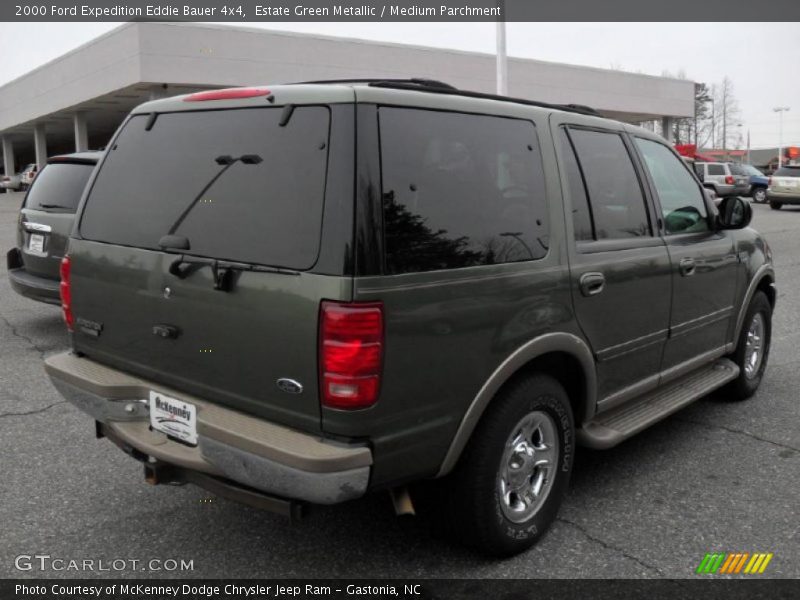 Estate Green Metallic / Medium Parchment 2000 Ford Expedition Eddie Bauer 4x4