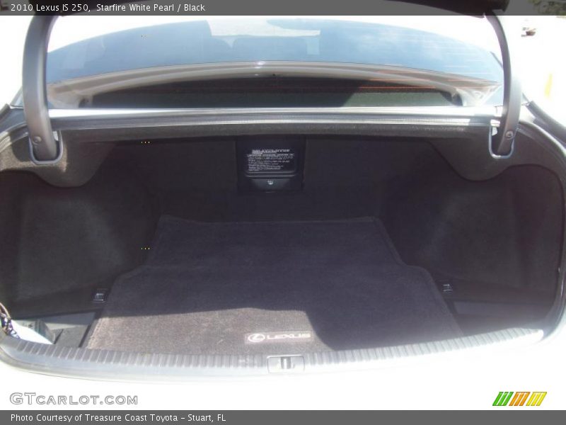 Starfire White Pearl / Black 2010 Lexus IS 250