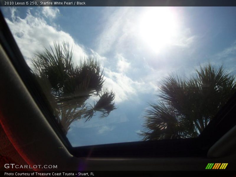 Starfire White Pearl / Black 2010 Lexus IS 250