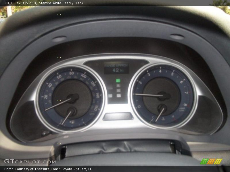 Starfire White Pearl / Black 2010 Lexus IS 250