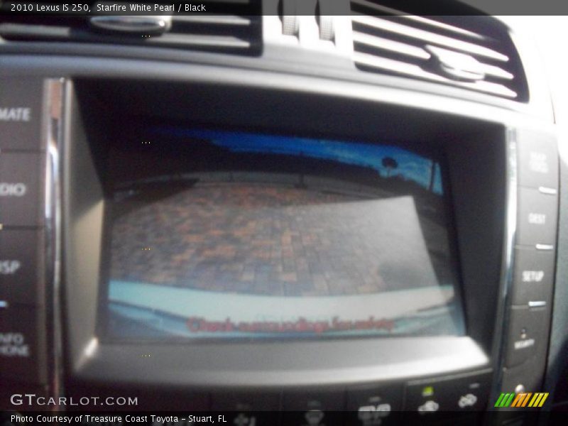 Starfire White Pearl / Black 2010 Lexus IS 250