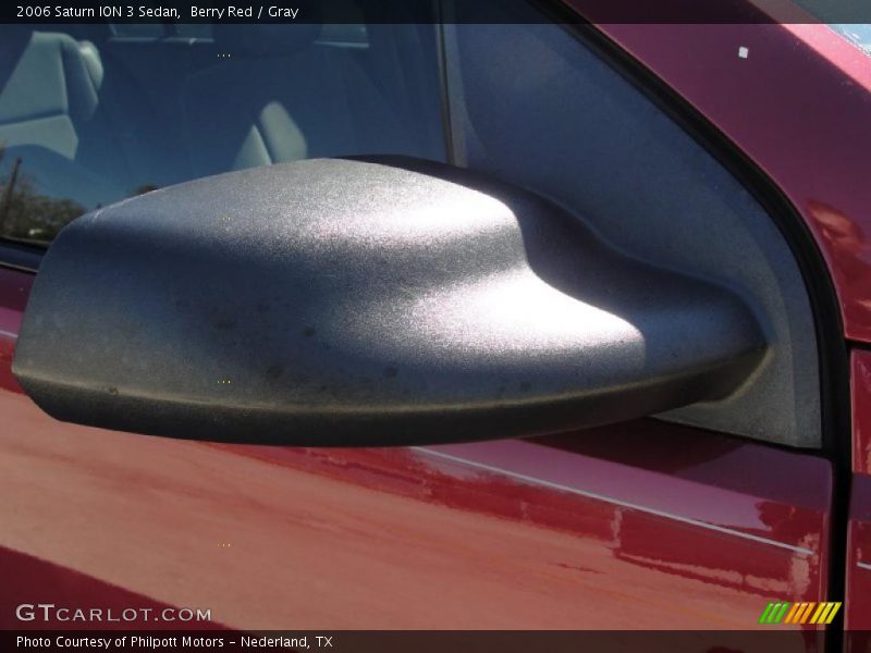 Berry Red / Gray 2006 Saturn ION 3 Sedan
